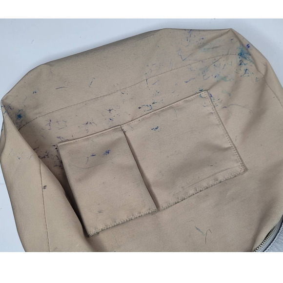 Coach BLEECKER PEBBLED LEATHER SULLIVAN HOBO (COACH F31623) SILVER/SOAPSTONE - Picture 13 of 14